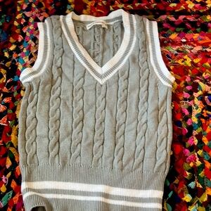 Cute green sweater vest